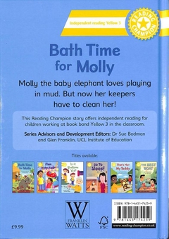 Бумажная книга «Reading Champion. Bath Time For Molly», автор Дэмиан Харви - фото №2 - миниатюра