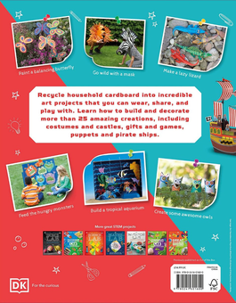 Паперова книга «Cardboard Activity Lab : 25 Exciting Recycling Projects for Crafty Kids», автор Джемма Вестінг - фото №2 - мініатюра