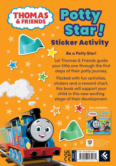 Паперова книга «Thomas & Friends. Potty Star! Sticker Activity» - фото №2 - мініатюра