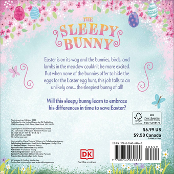 Бумажная книга «The Sleepy Bunny : A Springtime Story About Being Yourself» - фото №2 - миниатюра