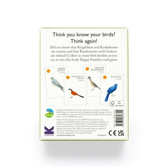 Бумажная книга «Bird Families. A High-flying Card Game», автор Майк Унвин - фото №3 - миниатюра