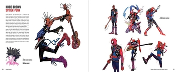 Бумажная книга «Spider-Man: Across the Spider-Verse: The Art of the Movie», автор Рамин Захед - фото №7 - миниатюра
