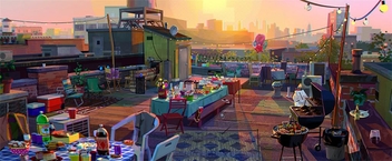 Бумажная книга «Spider-Man: Across the Spider-Verse: The Art of the Movie», автор Рамин Захед - фото №9 - миниатюра