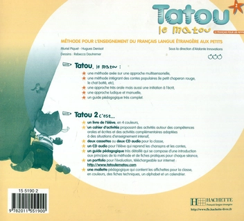 Бумажная книга «Tatou le matou 2. Le français pour les petits», авторов Мюриэль Пике, Гуго Денисот - фото №2 - миниатюра