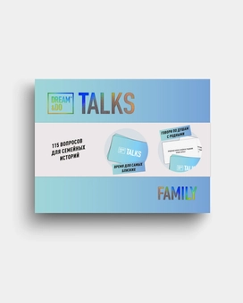«Игра-разговор 1DEA.me Dream&Do Talks Family», бренда 1DEA.me - фото №2 - миниатюра
