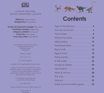 Паперова книга «First Facts Dinosaurs» - фото №2 - мініатюра