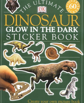 Бумажная книга «Dinosaur Glow in the Dark» - фото №1 - миниатюра