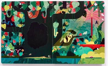 Бумажная книга «Deep in the Forest: A Seek-and-Find Adventure», автор Жозеф Антен - фото №4 - миниатюра