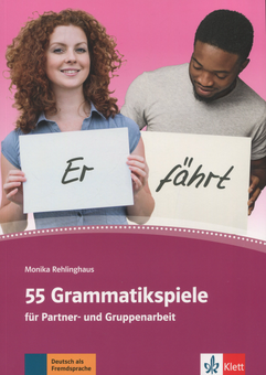 Паперова книга «55 Grammatikspiele fur Partner und Gruppenarbeit», автор Моніка Релінгаус - фото №1 - мініатюра