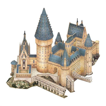  «Тривимірна головоломка-конструктор Cubic Fun Гоґвортс Великий зал Harry Potter», бренда Cubic Fun - фото №1 - миниатюра