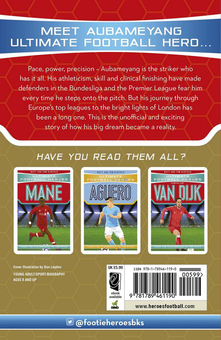 Бумажная книга «Aubameyang. Van Dijk. Book Set», авторов Мэтт Олдфилд, Том Олдфилд - фото №3 - миниатюра