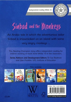 Бумажная книга «Reading Champion. Sinbad and the Monkeys», автор Джеки Уолтер - фото №2 - миниатюра