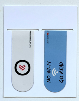  «Набір магнітних закладок для книг Bookmarks Go read 2 од (02023006)», бренда Bookmarks - фото №2 - миниатюра