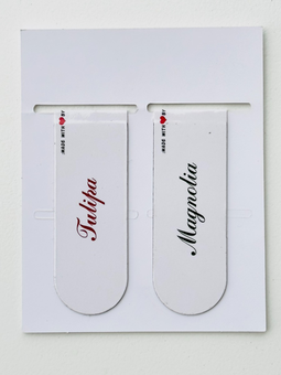 «Набір магнітних закладок для книг Bookmarks Floral Tulipa 2 шт (02023009)», бренда Bookmarks - фото №2 - миниатюра
