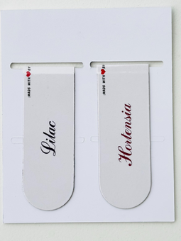 «Набір магнітних закладок для книг Bookmarks Floral Lilac 2 шт (02023010)», бренда Bookmarks - фото №2 - миниатюра