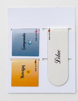  «Набір магнітних закладок для книг Bookmarks Floral #4 3 шт (02023012)», бренда Bookmarks - фото №2 - миниатюра