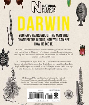 Паперова книга «Darwin. The Story of the Man and His Theories of Evolution», автор Джон ван Вай - фото №2 - мініатюра