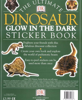 Бумажная книга «Dinosaur Glow in the Dark» - фото №2 - миниатюра