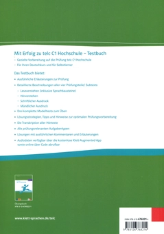 Бумажная книга «Mit Erfolg zu telc C1 Hochschule. Testbuch», авторов Сандра Хохманн, Мелани Форстер, Х-Дж Хэнтшел - фото №3 - миниатюра