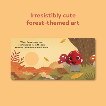 Бумажная книга «Baby Mushroom. Finger Puppet Book» - фото №4 - миниатюра