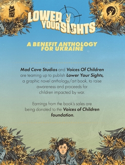 Паперова книга «Lower Your Sights: A Benefit Anthology for Ukraine», авторів Лела Гвен, Джо Коралло, Боб Франтц - фото №2 - мініатюра