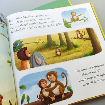 Паперова книга «When Lion Feels Shy», автор Джема Кері - фото №3 - мініатюра