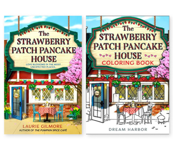 Бумажная книга «The Strawberry Patch Pancake House and Coloring Book (комплект із 2 книг)», автор Лори Гилмор - фото №1 - миниатюра
