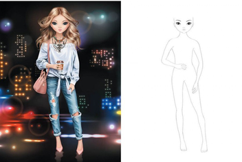 Бумажная книга «Super Model. Fashion style. Альбом юного стиліста» - фото №2 - миниатюра
