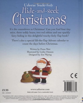 Бумажная книга «Hide and Seek Christmas», автор Фиона Уотт - фото №2 - миниатюра