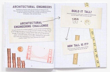 Бумажная книга «Iggy Peck's Big Project Book for Amazing Architects», автор Андреа Бити - фото №6 - миниатюра