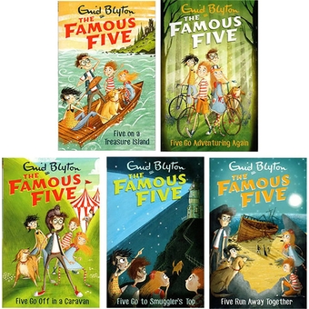 Паперова книга «Famous Five Box. 5 Copy Slipcase», автор Інід Блайтон - фото №3 - мініатюра
