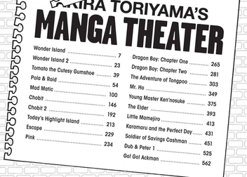 Бумажная книга «Akira Toriyama's Manga Theater», автор Акира Торияма - фото №5 - миниатюра