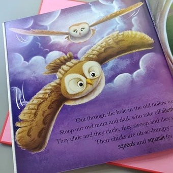 Паперова книга «When Owl Feels Scared», автор Джема Кері - фото №5 - мініатюра