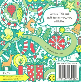 Паперова книга «Christmas Pocket Doodling and Colouring Book», автор Фіона Вотт - фото №2 - мініатюра
