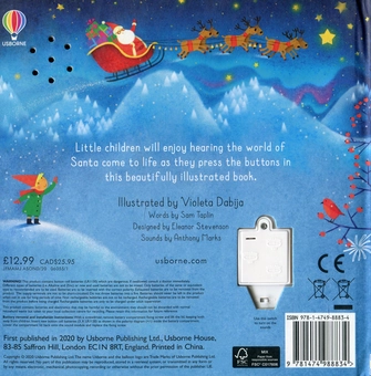 Паперова книга «Santa Sound Book», автор Сем Теплін - фото №2 - мініатюра