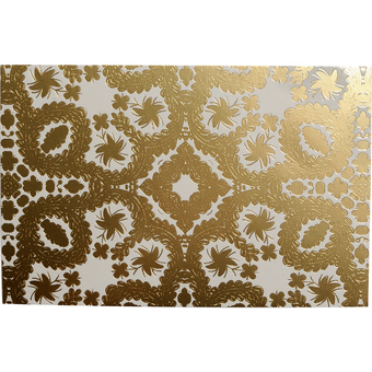 Бумажная книга «Oro Y Plata Correspondence Diecut Boxed Notecards» - фото №5 - миниатюра