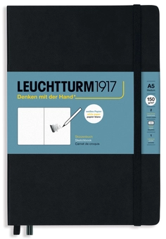 «Скетчбук Leuchtturm1917 Medium Черный (362362)», бренда Leuchtturm1917 - фото №1 - миниатюра