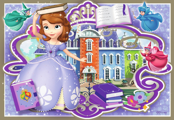 «Пазл-Memory Дисней 3в1 Ravensburger София (7358)», бренда Ravensburger - фото №4 - миниатюра