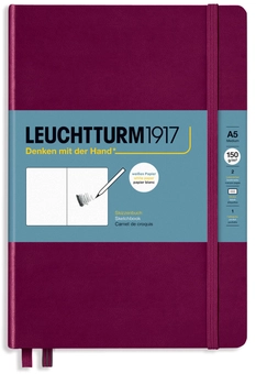 «Скетчбук Leuchtturm1917 Medium Винный (362363)», бренда Leuchtturm1917 - фото №1 - миниатюра