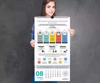 Бумажная книга «Розумний настінний календар на 2022 рік «12 soft skills 21 століття»» - фото №7 - миниатюра