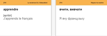 Бумажная книга «500 карток для вивчення французської мови. А1 початковий рівень» - фото №12 - миниатюра