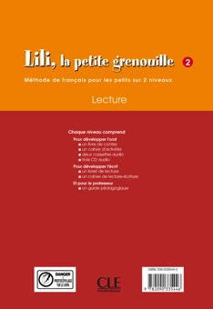 Паперова книга «Lili, La Petite Grenouille Niveau 2 Cahier de Lecture» - фото №2 - мініатюра