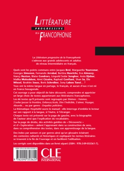 Паперова книга «Litterature Progressive de la Francophonie», автор Мишель Грандманджин - фото №2 - мініатюра