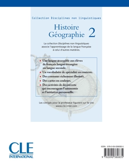 Бумажная книга «Histoire Géographie 2. Français langue étrangère», автор Ория Фернандес Родригес - фото №2 - миниатюра