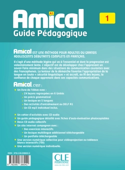 Паперова книга «Amical: Guide Pedagogique 1», автор Сильви Пуассона-Куинтон - фото №2 - мініатюра