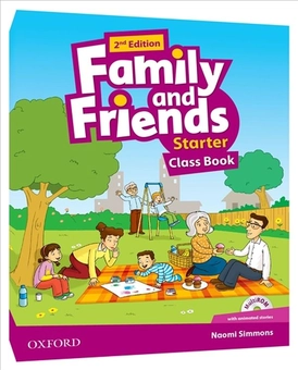 Паперова книга «Family and Friends Starter Second Edition Class Book», автор Наомі Сіммонс - фото №2 - мініатюра
