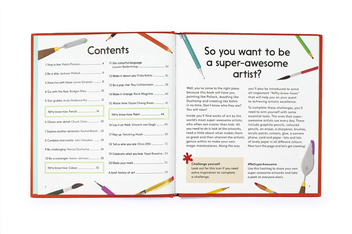 Бумажная книга «Be a Super Awesome Artist», автор Генри Кэрролл - фото №2 - миниатюра