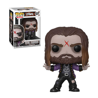  «Коллекционная фигурка Funko Pop! Rocks Rob Zombie (41955)», бренда Funko - фото №4 - миниатюра
