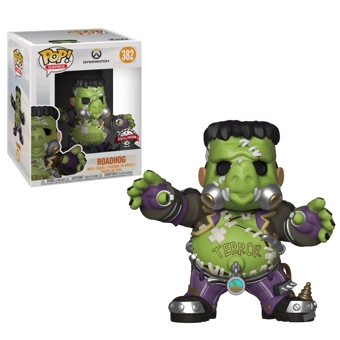 «Коллекционная фигурка Funko POP! Overwatch Roadhog 15 см (FK33214)», бренда Funko Pop - фото №2 - миниатюра