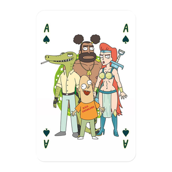  «Гральні карти Rick and Morty Waddingtons Number 1 Playing Cards», бренда Winning Moves - фото №3 - миниатюра